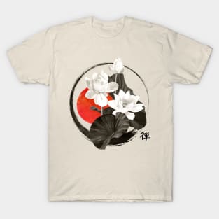 White Lotus Enso Zen Circle T-Shirt